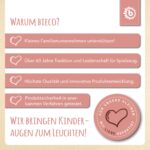 Bieco Kuscheltier Reh Ella mit Rassel | Baby Kuscheltier ab 0 Monate Stofftier  2.Plüschtier Reh rentier – Bild 2